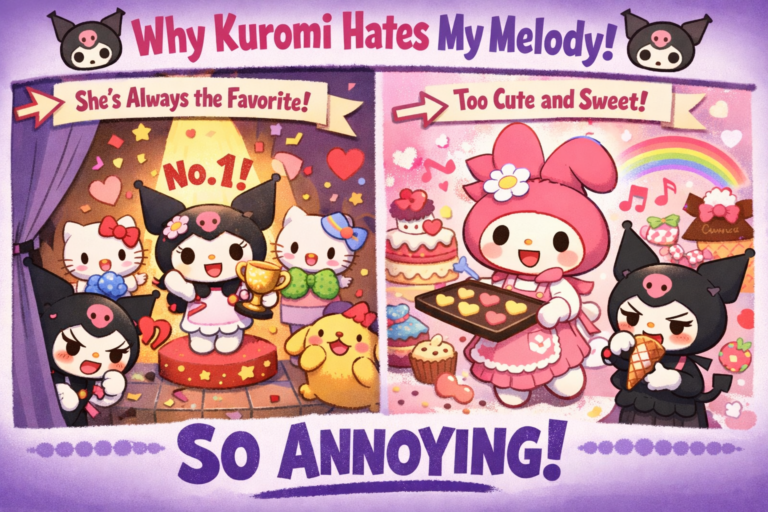 why kuromi hates my melody